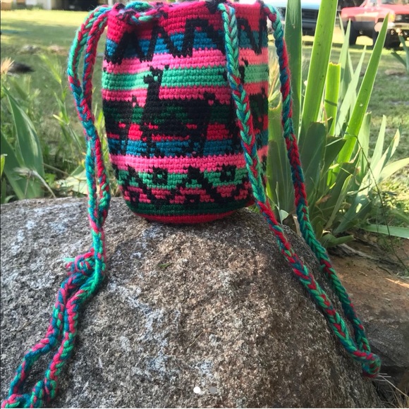Mochilla/Wayuu Crossbody Small Bag - Picture 1 of 2